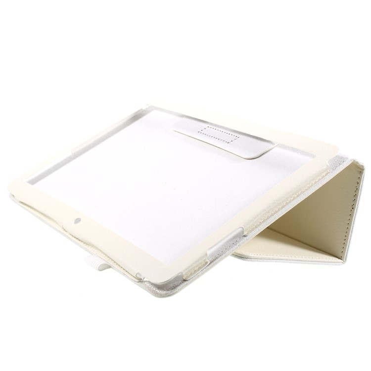 Foldable Stand PU Leather Card Slot Protective Casing for Huawei MediaPad T3 10 inch - White-6