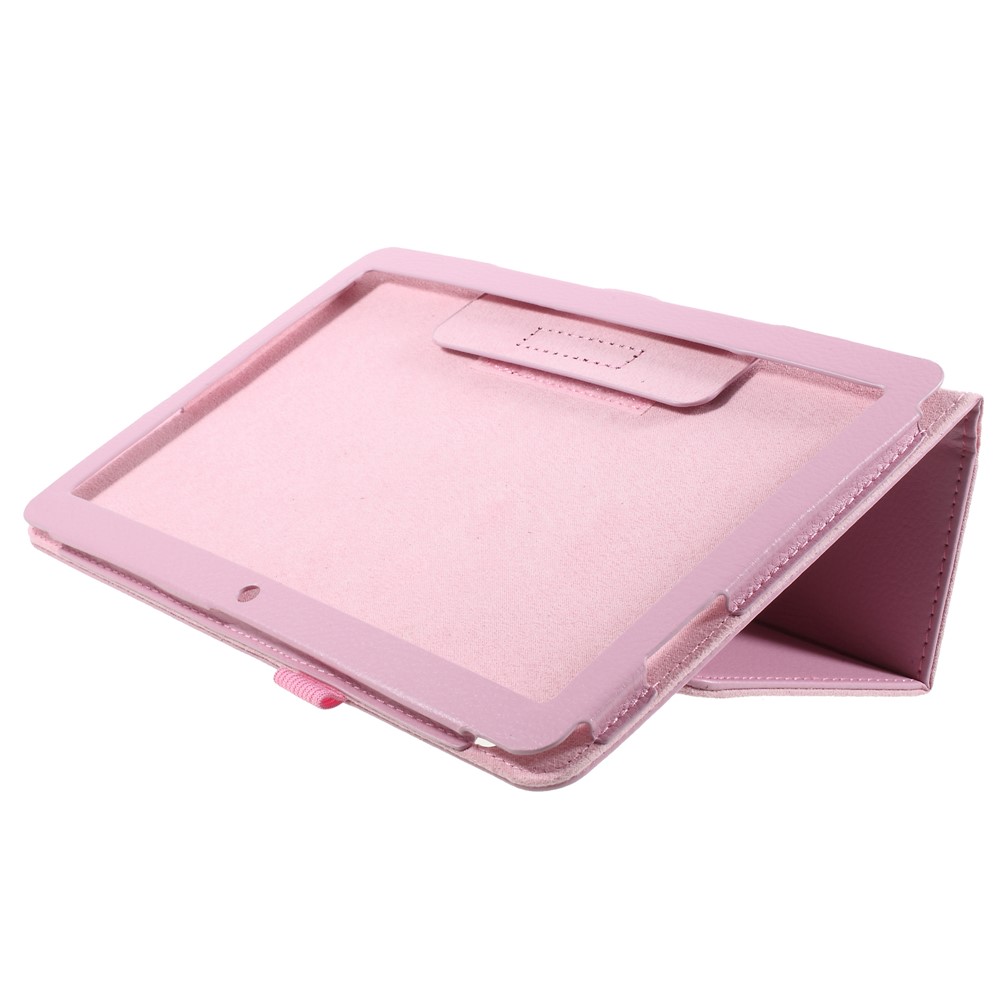Foldable Stand PU Leather Card Slot Protective Shell for Huawei MediaPad T3 10 inch - Pink-6