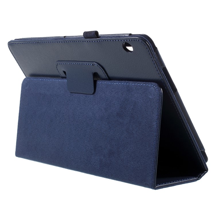 Foldable Stand PU Leather Card Slot Tablet Case for Huawei MediaPad T3 10 inch - Dark Blue-4