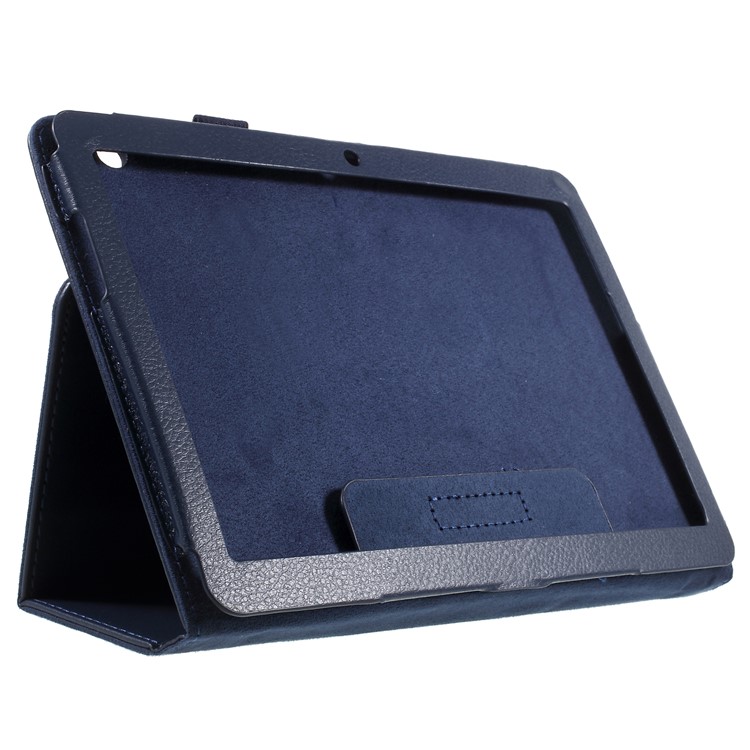 Foldable Stand PU Leather Card Slot Tablet Case for Huawei MediaPad T3 10 inch - Dark Blue-5