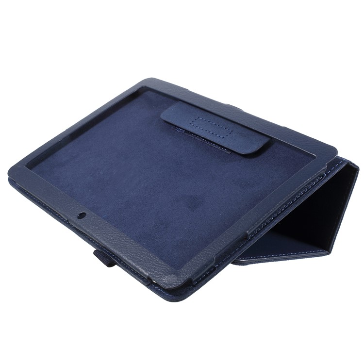 Foldable Stand PU Leather Card Slot Tablet Case for Huawei MediaPad T3 10 inch - Dark Blue-6