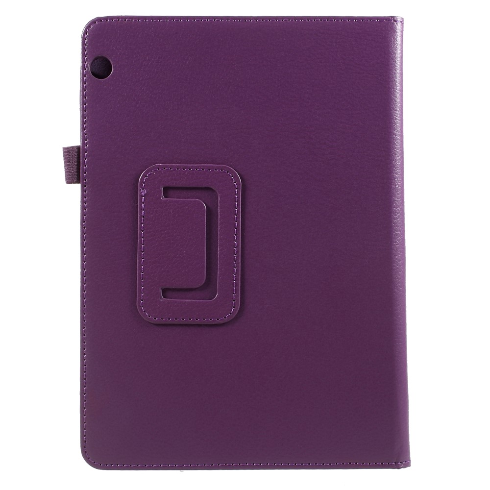 Foldable Stand PU Leather Card Slot Protective Tablet Cover for Huawei MediaPad T3 10 inch - Purple-2