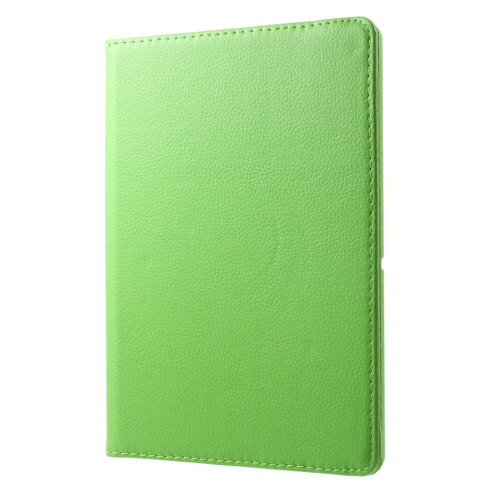 For Huawei MediaPad T3 10 Litchi Grain 360 Degree Rotary Stand Leather Protective Case - Green-3