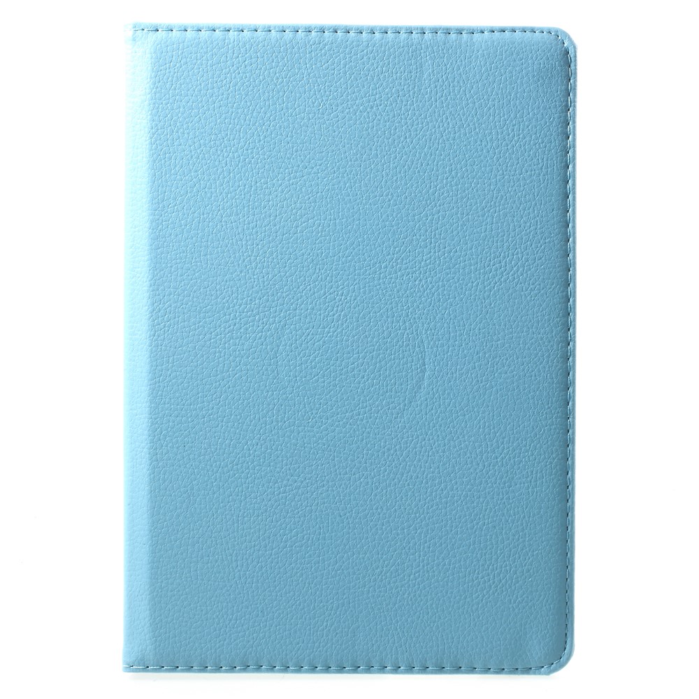 For Huawei MediaPad T3 10 Litchi Grain 360 Degree Rotary Stand Leather Shell - Baby Blue-2