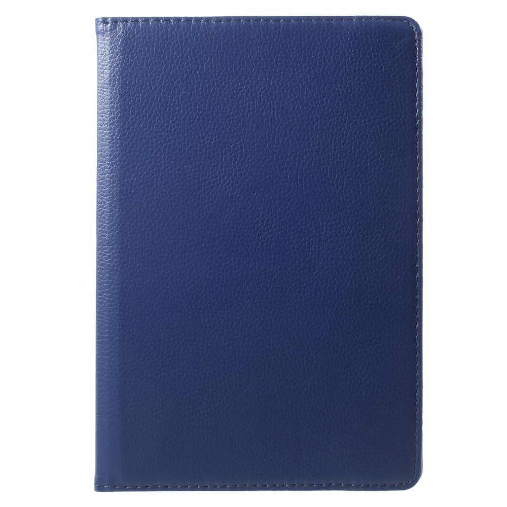 Litchi Grain 360 Degree Rotary Leather Stand Shell for Huawei MediaPad T3 10 - Dark Blue-2