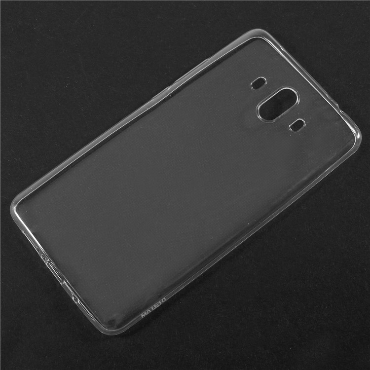 Ultra-thin TPU Gel Phone Case Cover for Huawei Mate 10 - Transparent-1