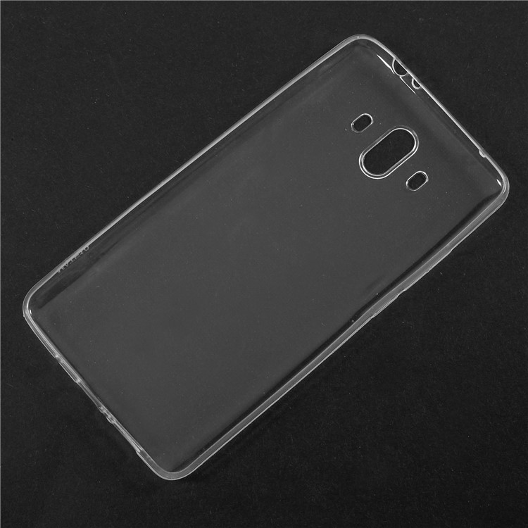 Ultra-thin TPU Gel Phone Case Cover for Huawei Mate 10 - Transparent-2