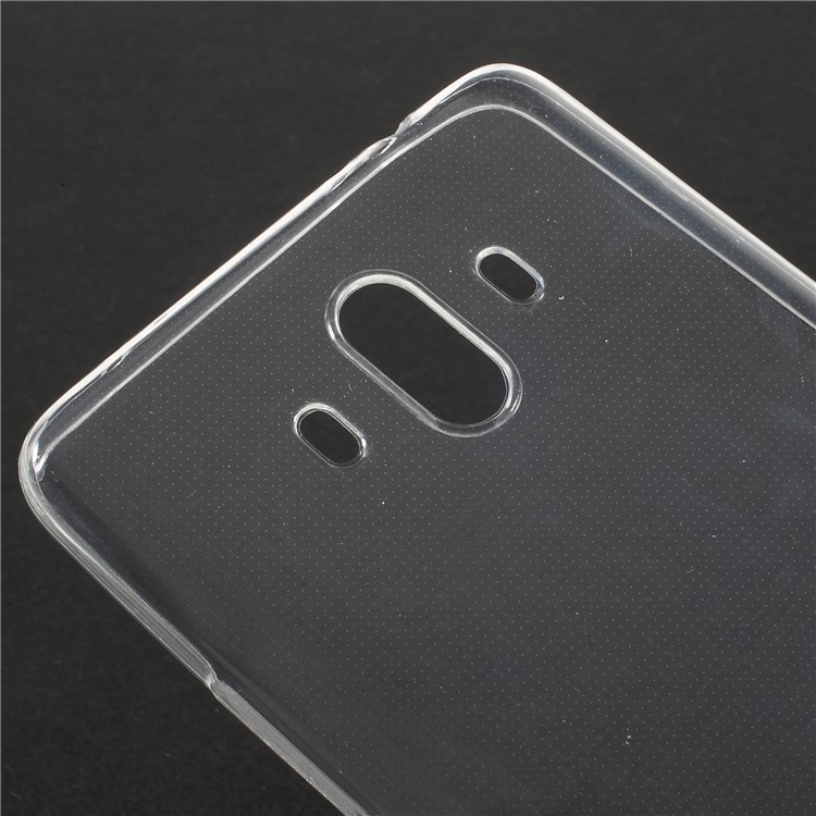 Ultra-thin TPU Gel Phone Case Cover for Huawei Mate 10 - Transparent-3