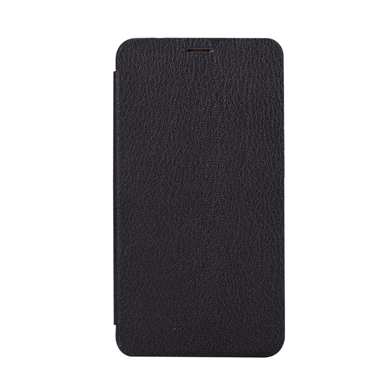 Litchi Texture Flip Leather Stand Card Slot Case for Huawei Mate 10 - Black-6