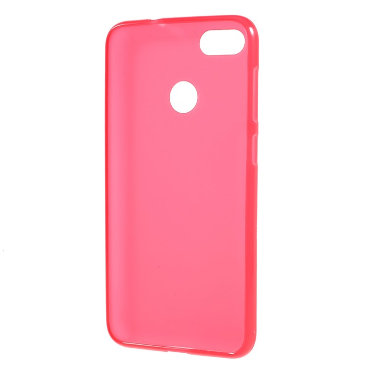 Double-sided Matte TPU Mobile Case for Huawei P9 Lite Mini / Y6 Pro (2017) / Enjoy 7 - Red-3