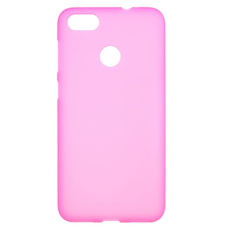 Double-sided Matte TPU Mobile Casing for Huawei P9 Lite Mini / Y6 Pro (2017) / Enjoy 7 - Rose-1