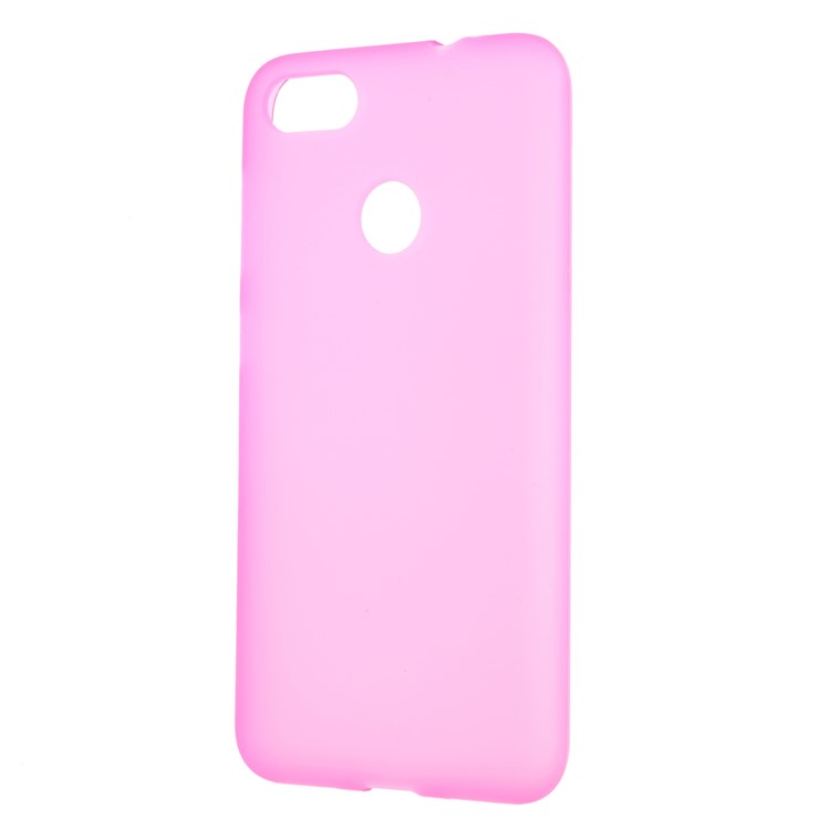 Double-sided Matte TPU Mobile Casing for Huawei P9 Lite Mini / Y6 Pro (2017) / Enjoy 7 - Rose-2