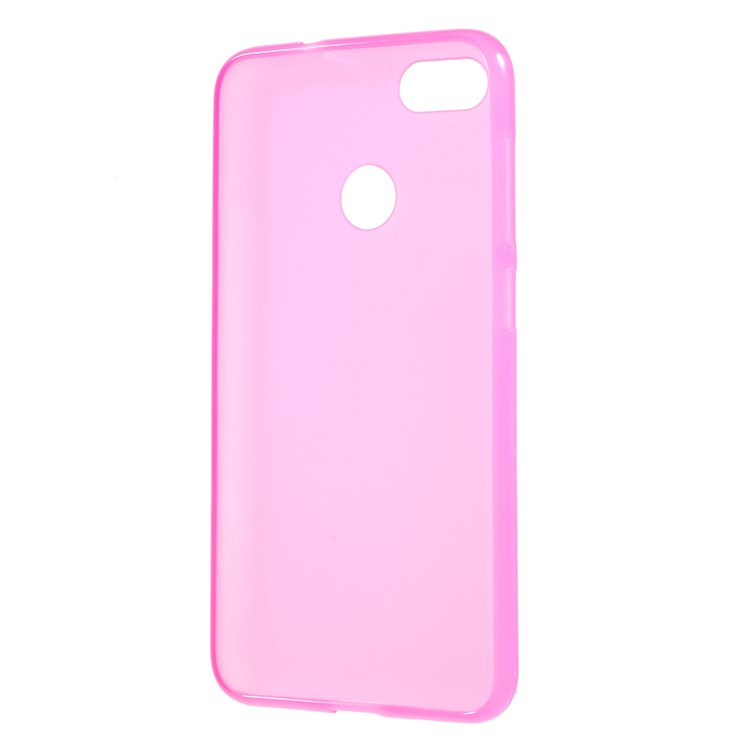Double-sided Matte TPU Mobile Casing for Huawei P9 Lite Mini / Y6 Pro (2017) / Enjoy 7 - Rose-3