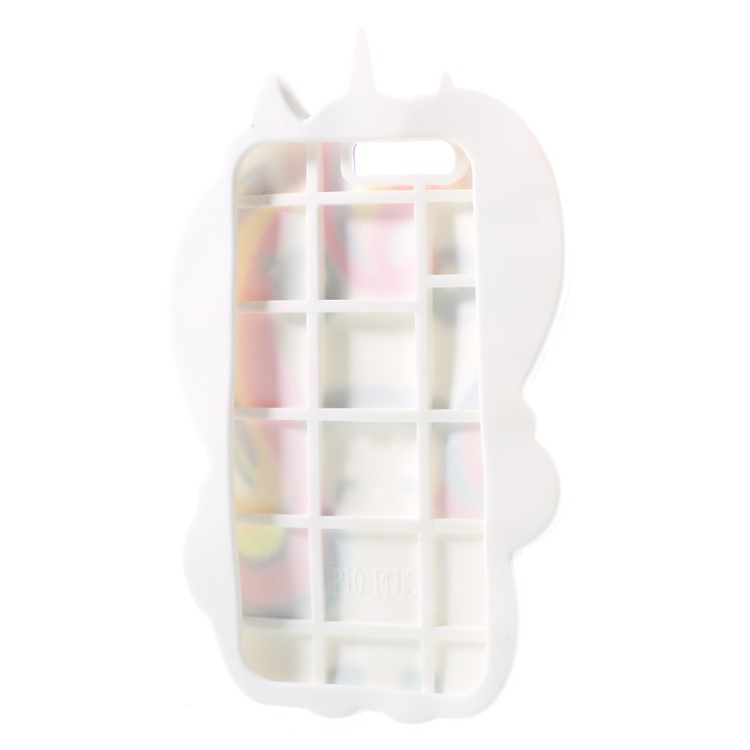 Lovely 3D Unicorn Silicone Back Mobile Phone Shell for Huawei P10 Plus-6