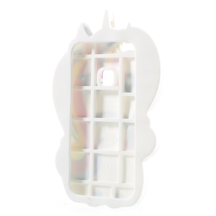 Lovely 3D Unicorn Silicone Back Mobile Case for Huawei P10 Lite-3