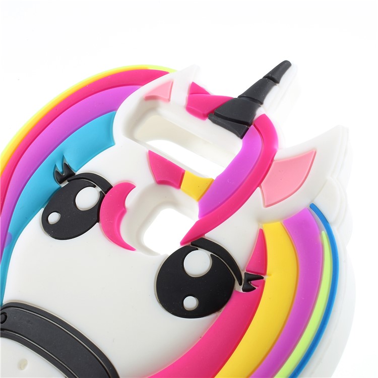 3D Unicorn Pattern Soft Silicone Case for Huawei P9 Lite / G9 Lite-4