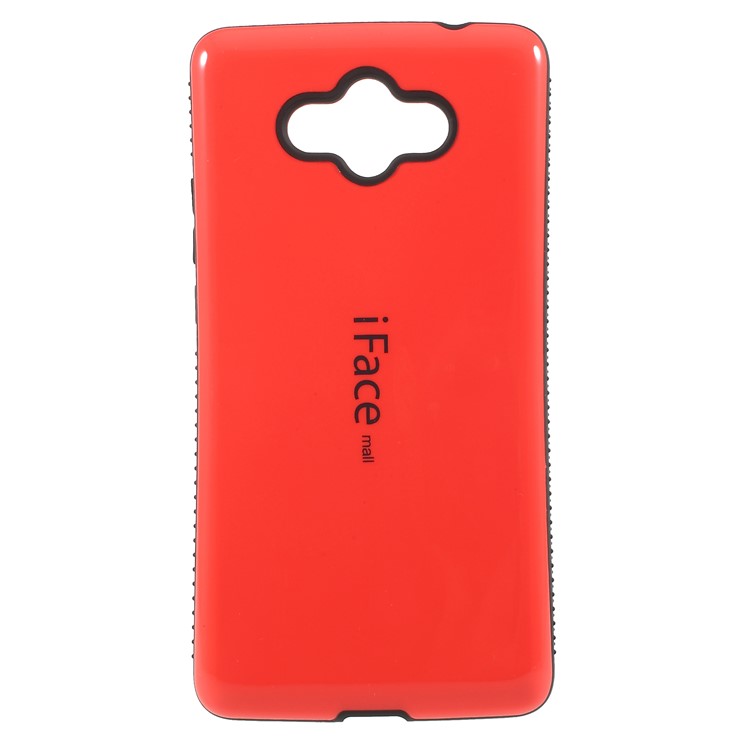 IFACE MALL PC + TPU Hybrid Cover for Huawei Mate 10 - Red-1