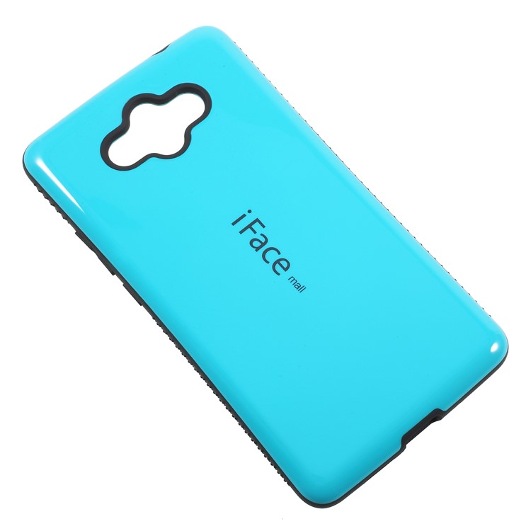 IFACE MALL PC + TPU Hybrid Case Mobile Accessory for Huawei Mate 10 - Dark Blue-4