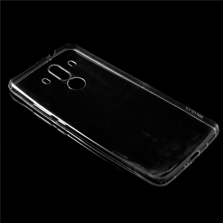 Ultra-thin TPU Gel Phone Case Cover for Huawei Mate 10 Pro - Transparent-2