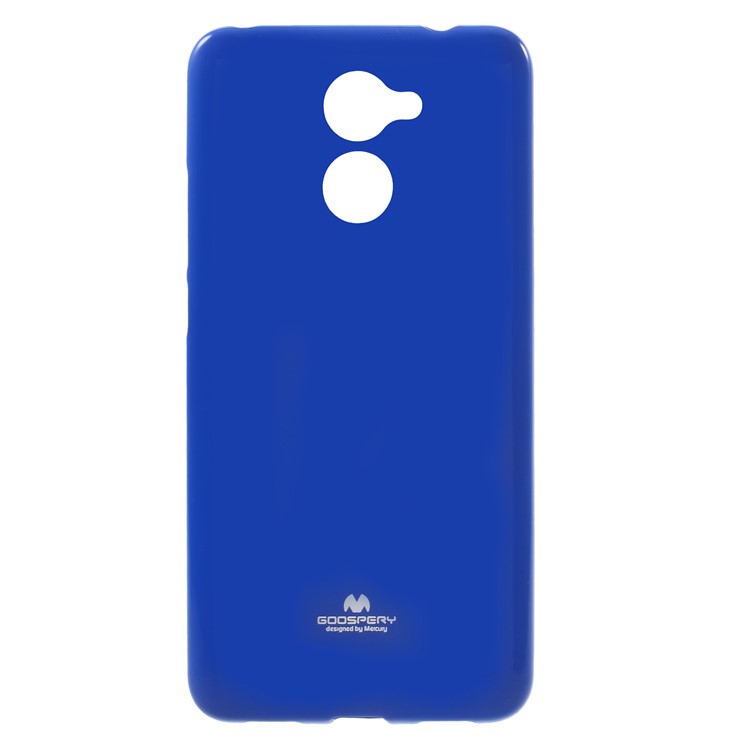 MERCURY GOOSPERY Flash Powder TPU Phone Shell Case for Huawei Y7 Prime / Enjoy 7 Plus - Blue-1