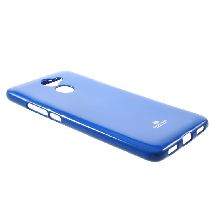 MERCURY GOOSPERY Flash Powder TPU Phone Shell Case for Huawei Y7 Prime / Enjoy 7 Plus - Blue-3