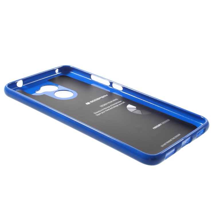 MERCURY GOOSPERY Flash Powder TPU Phone Shell Case for Huawei Y7 Prime / Enjoy 7 Plus - Blue-4