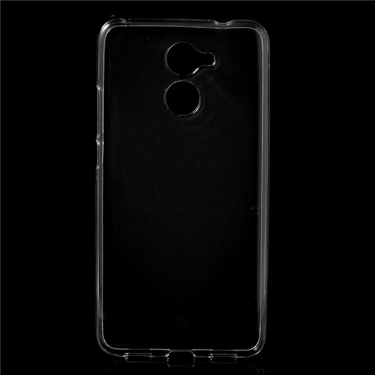 MERCURY GOOSPERY Flash Powder TPU Flexible Case for Huawei Y7 Prime / Enjoy 7 Plus - Transparent-1