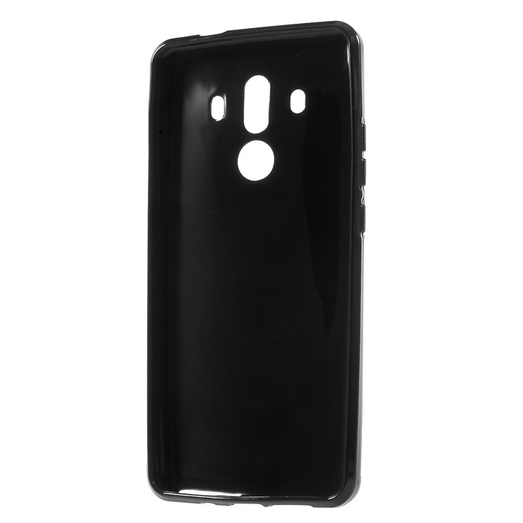 S Shape Brushed TPU Phone Case for Huawei Mate 10 Pro - Black-3