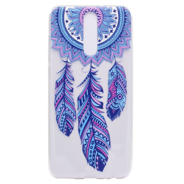 For Huawei Mate 10 Lite / nova 2i / Maimang 6 / Honor 9i (India) Pattern Printing Soft TPU Phone Cover - Dream Catcher-2