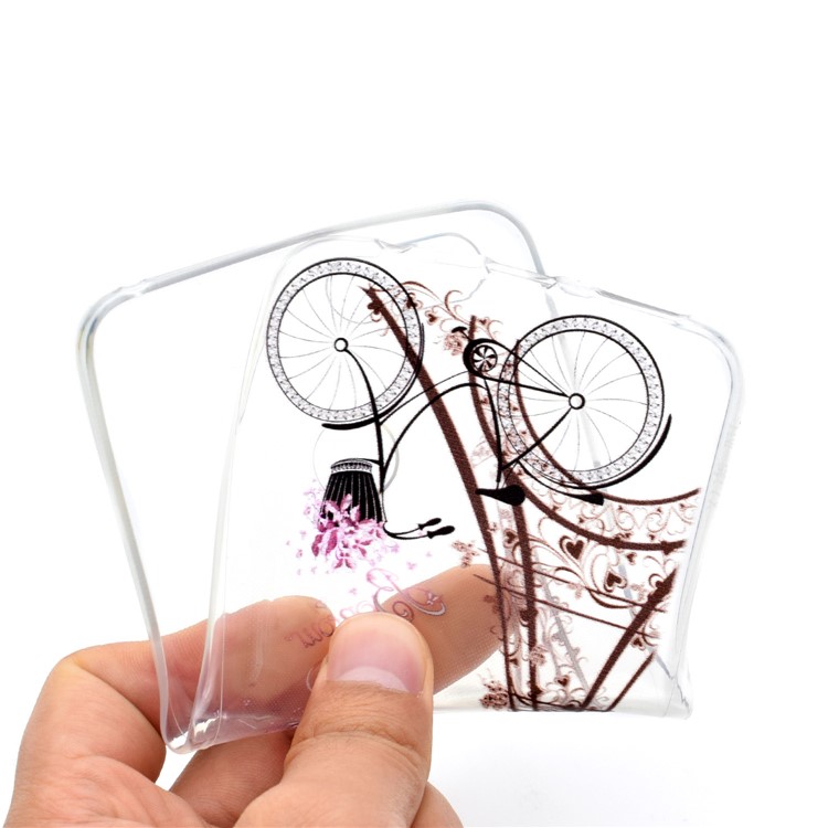 Ultra Thin Pattern Printing Soft TPU Shell for Huawei Honor 7X - Eiffel Tower-5