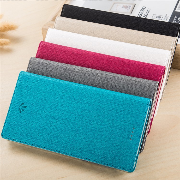 Cross Texture Leather Card Slot Stand Phone Case for Huawei Honor 7X - Black-2