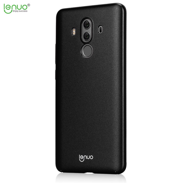 LENUO Leshield Series Silky Touch Hard Mobile Phone Protective Case for Huawei Mate 10 Pro - Black-3