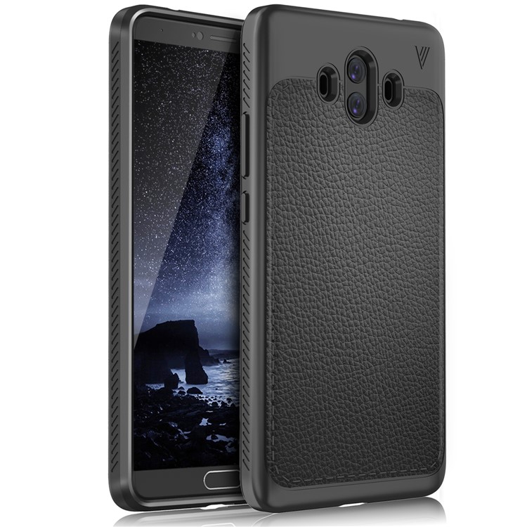 LENUO Gentlemen Series Soft TPU Case for Huawei Mate 10 - Black-1