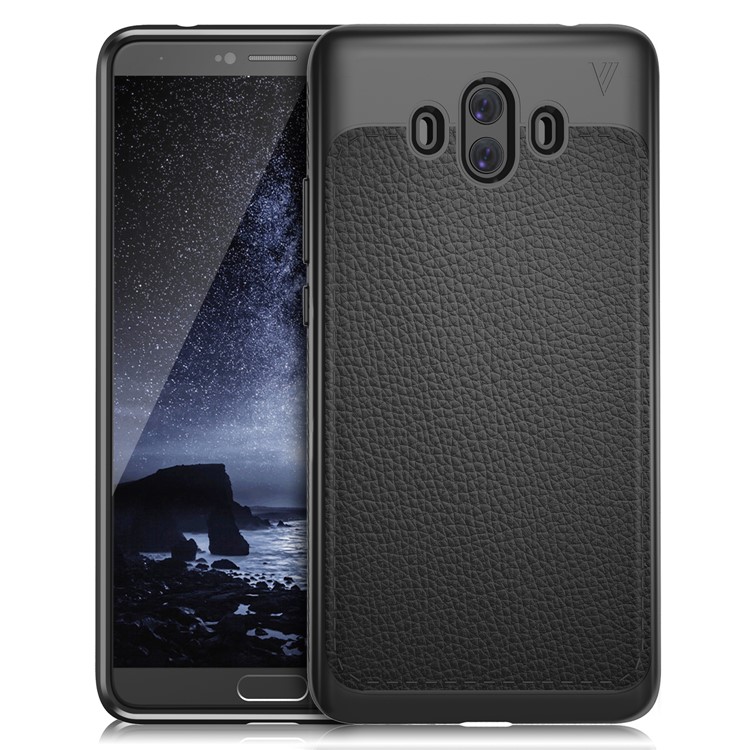 LENUO Gentlemen Series Soft TPU Case for Huawei Mate 10 - Black-2