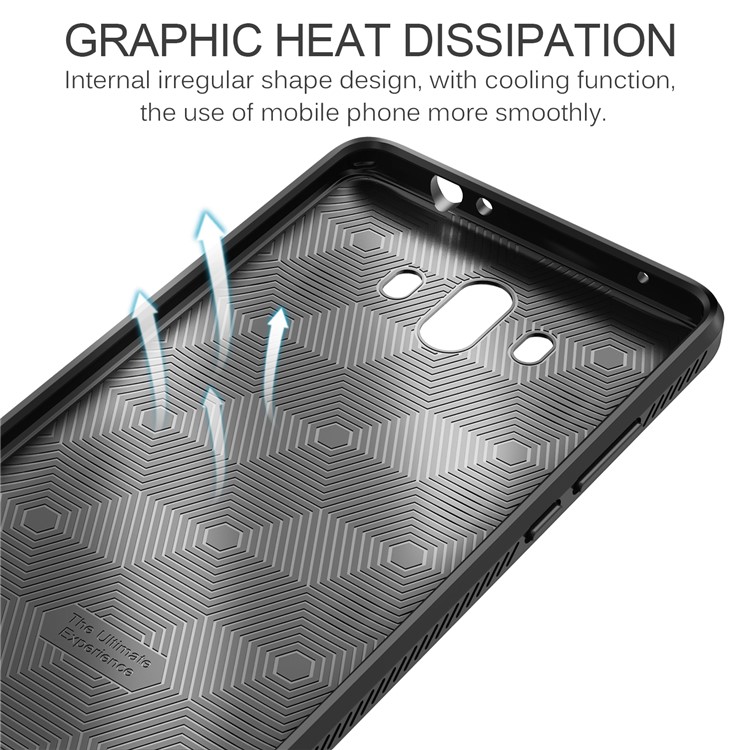LENUO Gentlemen Series Soft TPU Case for Huawei Mate 10 - Black-8