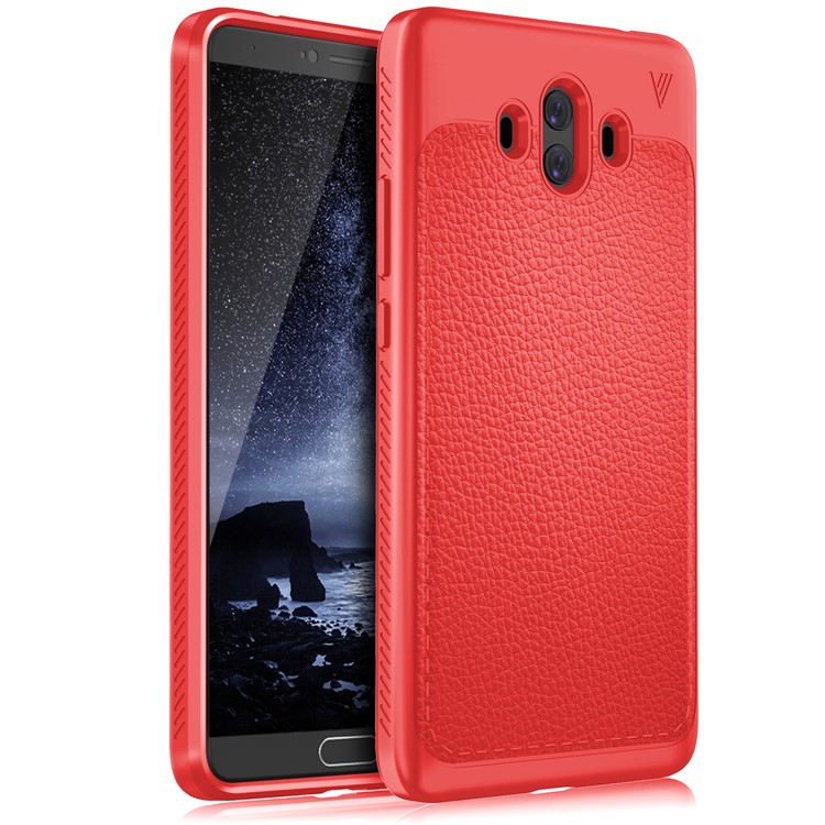 LENUO Gentlemen Series Soft TPU Phone Case for Huawei Mate 10 - Red-1