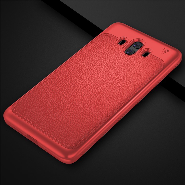 LENUO Gentlemen Series Soft TPU Phone Case for Huawei Mate 10 - Red-3
