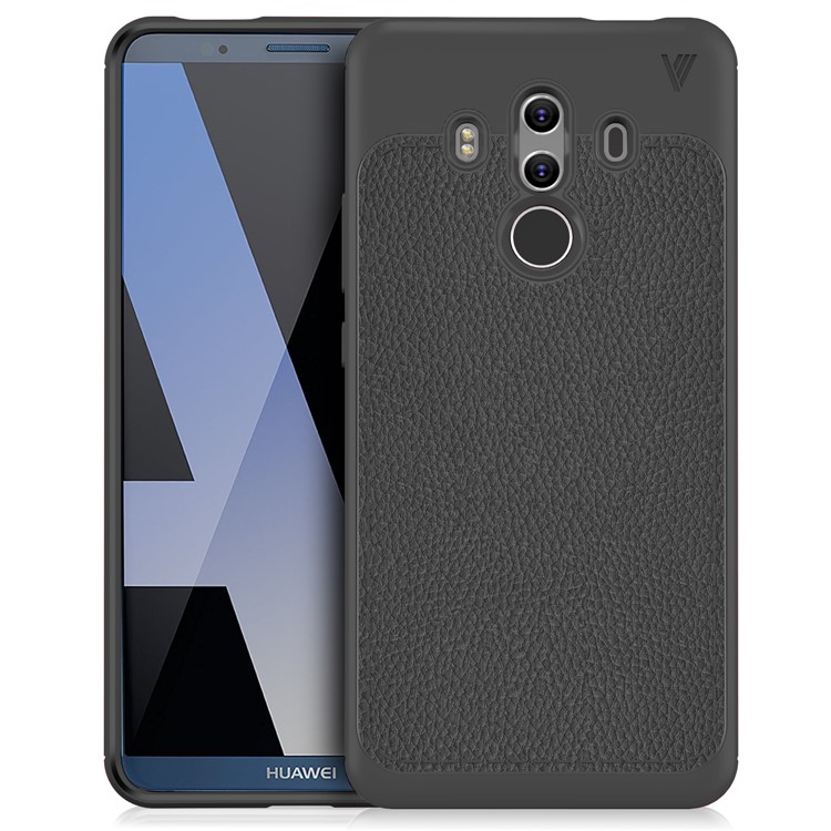 LENUO Gentlemen Series Soft TPU Phone Case for Huawei Mate 10 Pro - Black-2