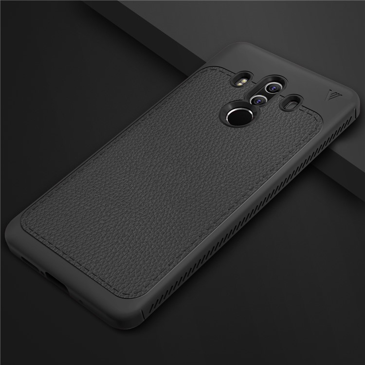 LENUO Gentlemen Series Soft TPU Phone Case for Huawei Mate 10 Pro - Black-3