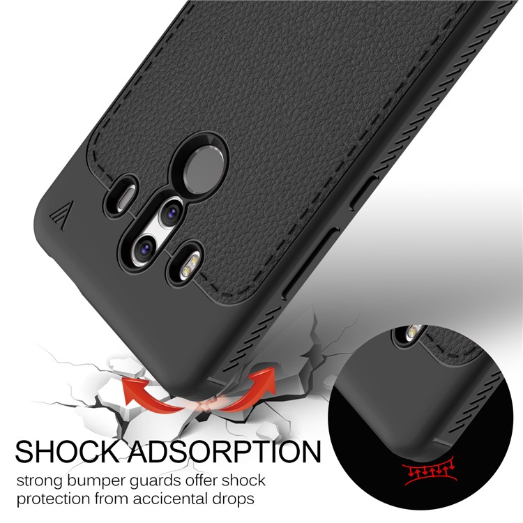 LENUO Gentlemen Series Soft TPU Phone Case for Huawei Mate 10 Pro - Black-5