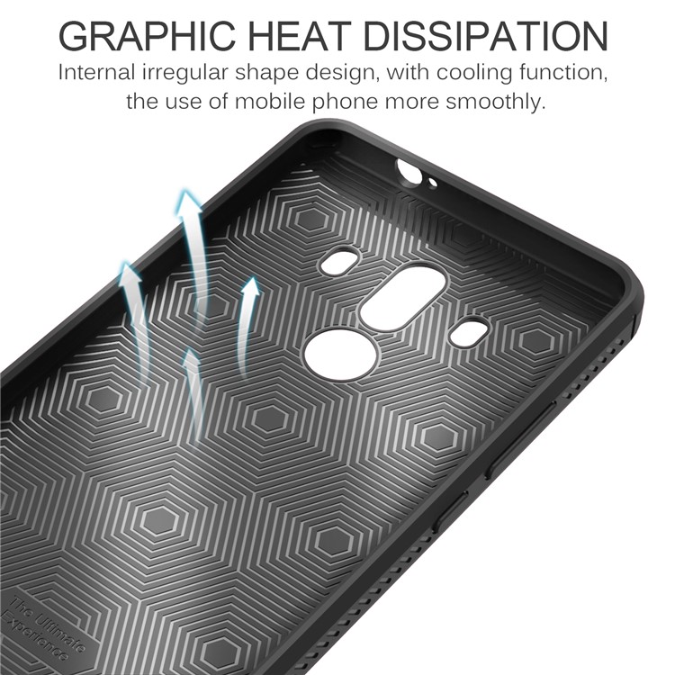 LENUO Gentlemen Series Soft TPU Phone Case for Huawei Mate 10 Pro - Black-8