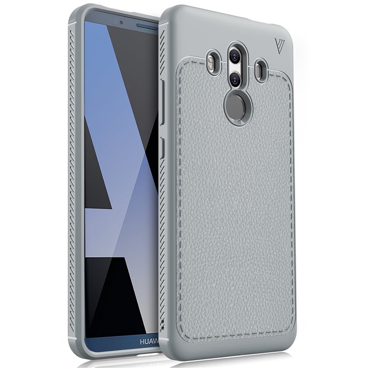 LENUO Gentlemen Series Soft TPU Phone Cover for Huawei Mate 10 Pro - Grey-1