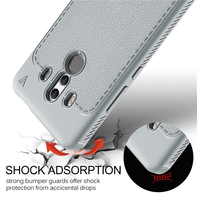 LENUO Gentlemen Series Soft TPU Phone Cover for Huawei Mate 10 Pro - Grey-5
