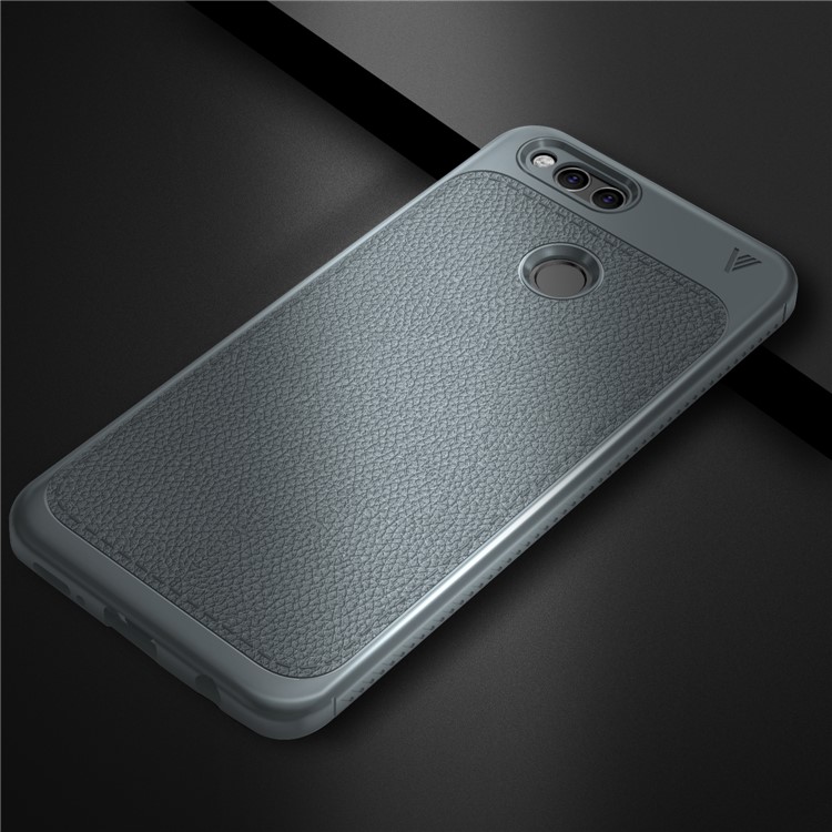 LENUO Gentlemen Series Soft TPU Phone Cover for Honor 7X - Grey-3