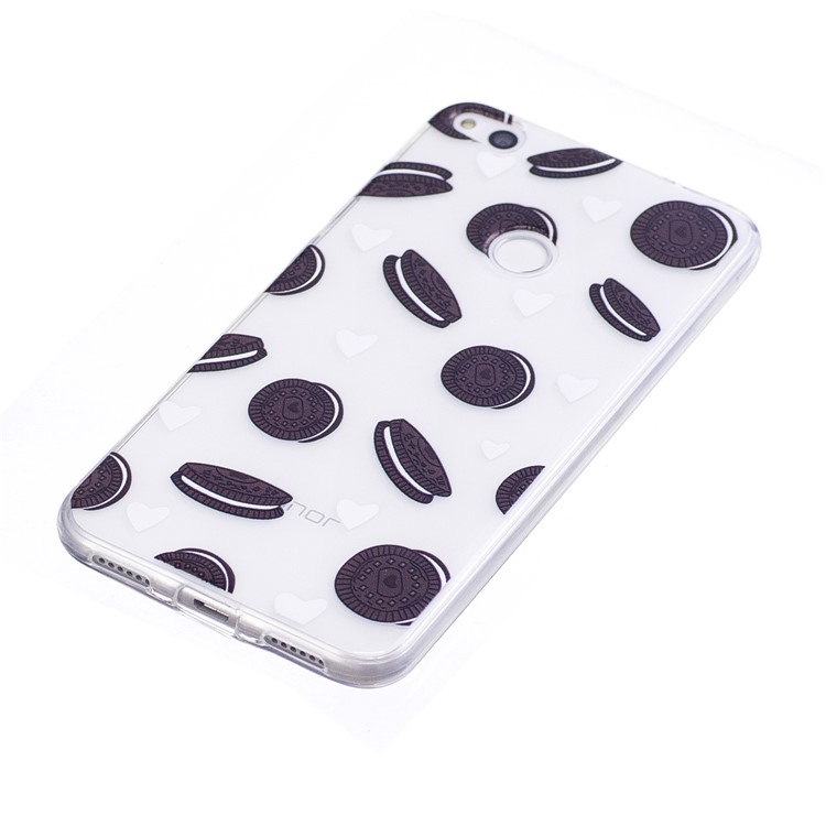 Pattern Printing TPU Phone Shell Case for Huawei P8 Lite (2017) / Honor 8 Lite - Biscuit Pattern-2