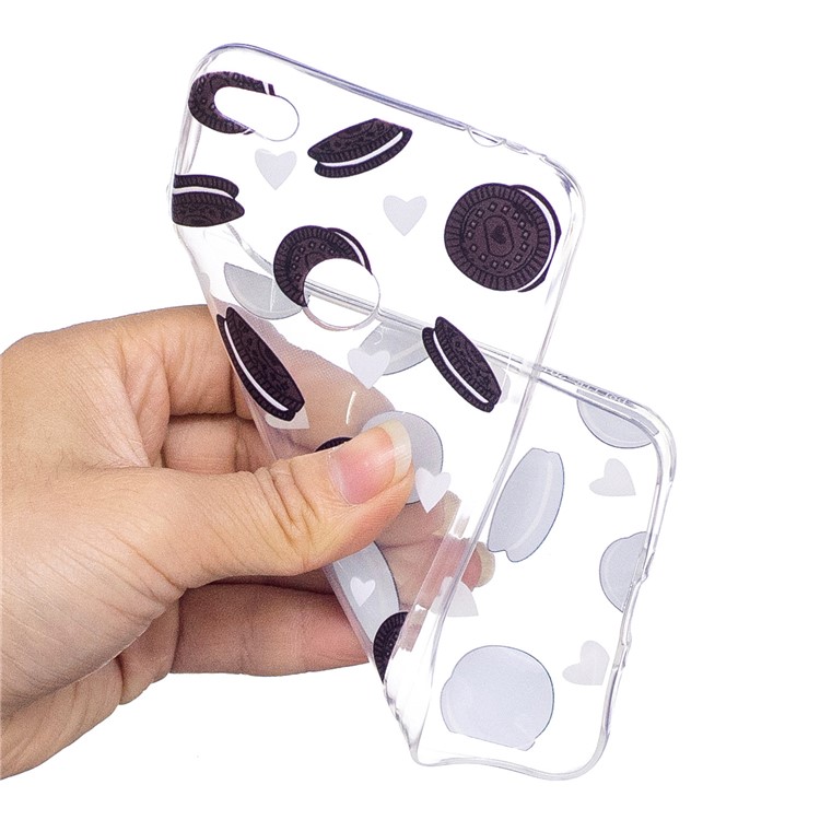 Pattern Printing TPU Phone Shell Case for Huawei P8 Lite (2017) / Honor 8 Lite - Biscuit Pattern-4
