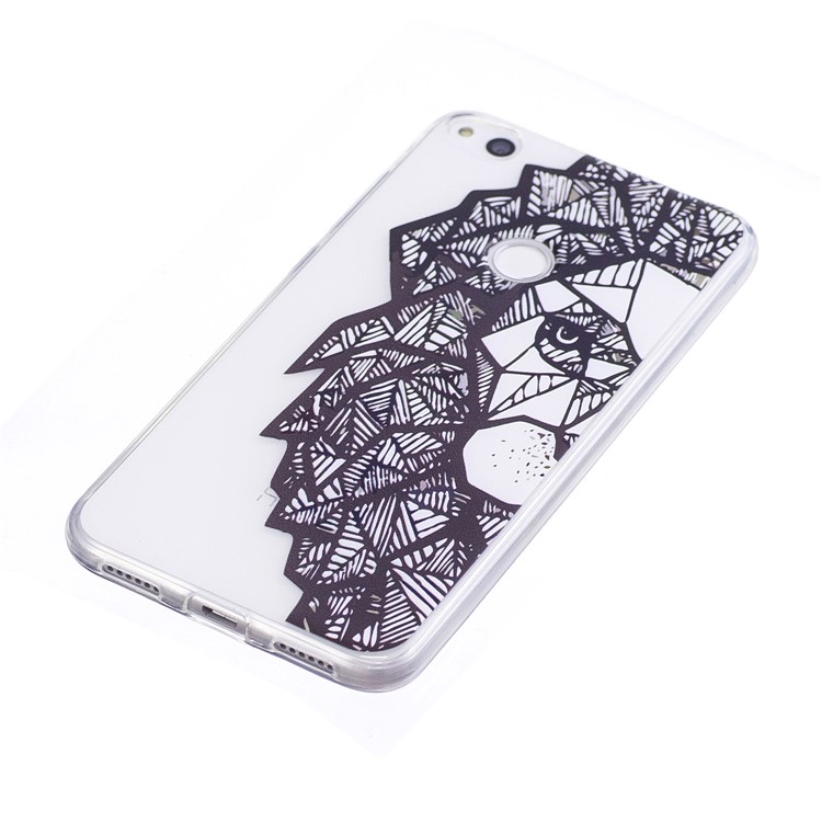 Pattern Printing TPU Cover Shell for Huawei P8 Lite (2017) / Honor 8 Lite - Animal Pattern-2