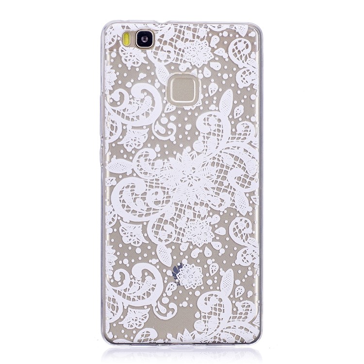 Pattern Printing TPU Flexible Case for Huawei P8 Lite (2017) / Honor 8 Lite - Flowers Pattern-1