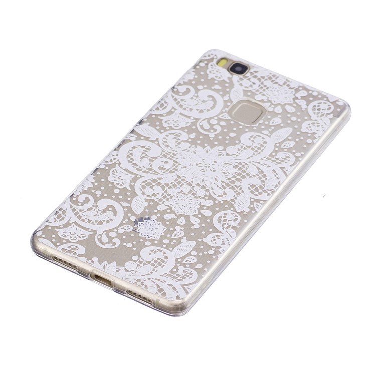 Pattern Printing TPU Flexible Case for Huawei P8 Lite (2017) / Honor 8 Lite - Flowers Pattern-2
