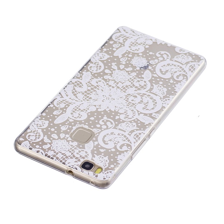 Pattern Printing TPU Flexible Case for Huawei P8 Lite (2017) / Honor 8 Lite - Flowers Pattern-3
